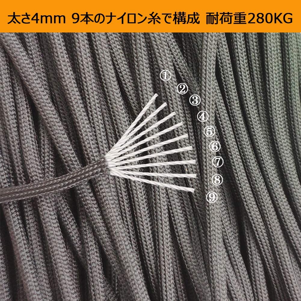 lukinsen-parachute-cord-9-cores-4-mm-30m-เชือกม้วน