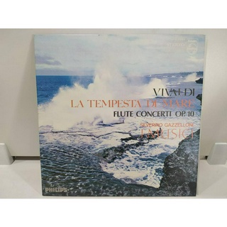 1LP Vinyl Records แผ่นเสียงไวนิล  LA TEMPESTA DALARE FLUTE CONCERTI OP 10  (J24B249)