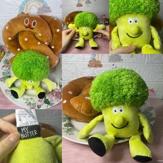 ตุ๊กตาน้องบรอกโคลี บร็อคโคลี นุ่มนิ่มน่ารัก Broccoli งานเกาหลีป้าย Butter