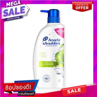 เฮดแอนด์โชว์เดอร์ แชมพู แอปเปิ้ล เฟรช 450 มล. ผลิตภัณฑ์ดูแลเส้นผม Head &amp; Shoulders Shampoo Apple Fresh 450 ml