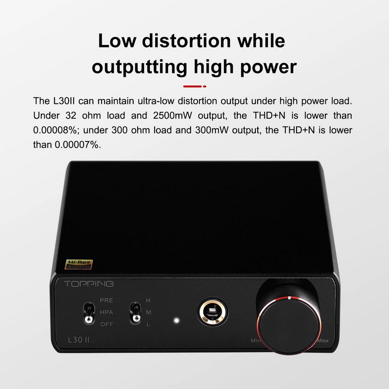 topping-l30ii-nfca-headphone-amplifier-ภาคขยายเสียงหูฟัง