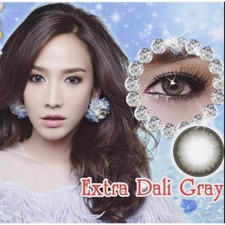 คอนแทคเลนส์ 🎊Extra Dali Gray🎊 [BeautyLens] สีเทาขนาดมินิ เลนส์อั้มคุณภาพสูงค่าอมน้ำ 55% 👓มีสายตาสั้น 50-1000