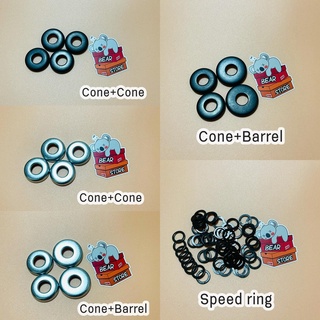 แหวนรองบุชชิ่ง Cone+Cone Cone+Barrel | Speed ring | Surfskate Skatebroad