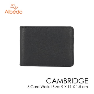 [Albedo] CAMBRIDGE 6 CARD WALLET กระเป๋าสตางค์/กระเป๋าเงิน/กระเป๋าใส่บัตร  รุ่น CAMBRIDGE-CB00999