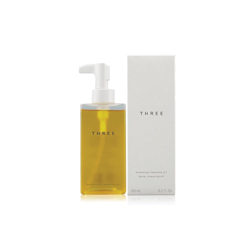 three-balancing-cleansing-oil-185ml-ออยล์ล้างหน้า-ช่วยทำความสะอาดผิวคุณอย่างอ่อนโยนและหมดจด