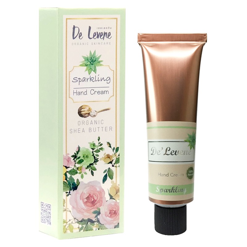 de-levene-hand-cream-organic-shea-butter-30ml-ครีมทามือ