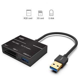 XQD SD Card Reader Upto 500MB/s High Speed XQD2.0 USB3.0 HUB Camera Kit Adapter