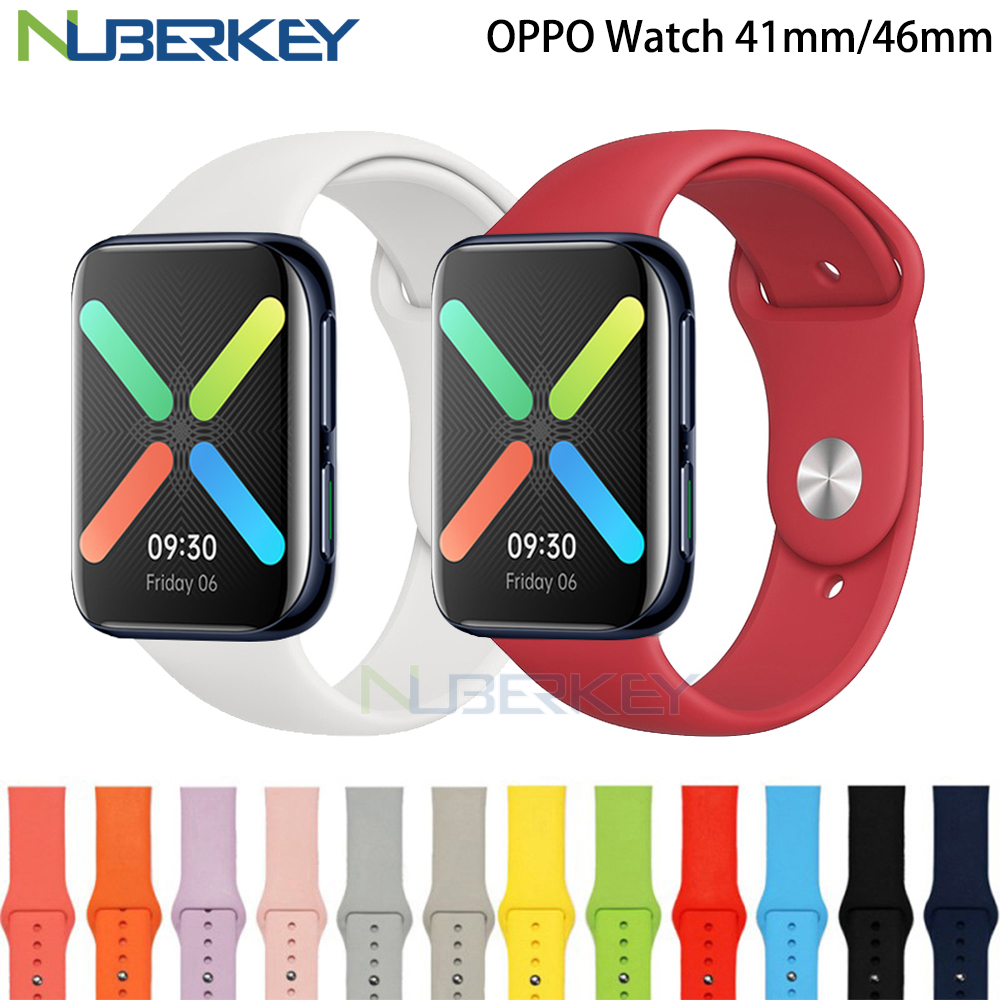 ราคาและรีวิวสายนาฬิกาข้อมือซิลิโคน สําหรับ Oppo Smart Watch 41 มม. 46 มม..