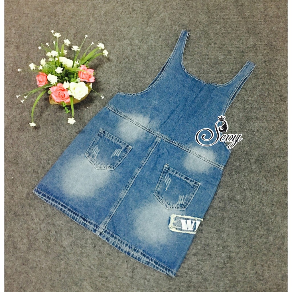 jerry-star-denim-bib-mini-dress