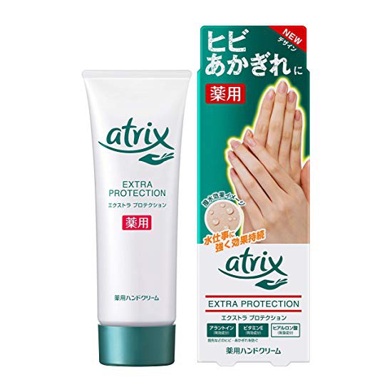 kao-atrix-extra-protection-คาโอครีมทามือ-สูตรเข้มข้นสูง-ฟื้นฟูป้องกันผิวมือแห้งกร้าน-แตก-ขนาด-70กรัม