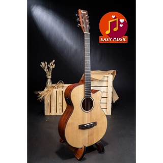 กีตาร์โปร่งไฟฟ้า Gusta SGA-SPE Acoustic-Electric Guitar