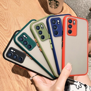 เคสขอบสี เคส กันกระแทก OPPO A17 A16 A16s A16K A15 A15s A12 A3s A5s A9 A5 2020 A31 A52 A72 A92 F9 Pro 4G 5G 2023
