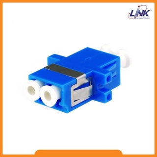 Link LC DUPLEX ADAPTER XG, Ceramic Sleeve Aqua Housing SKU : UF-0022DXG