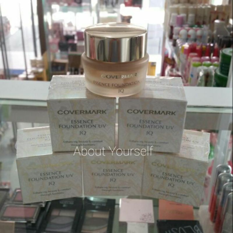 รองพื้นcovermark-essence-foundation-uv-jq-ขนาด-25-กรัม