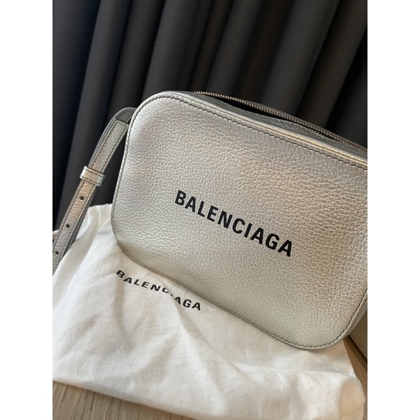 Balenciaga Logo Camera Bag Size XS แท้ Shopee Thailand