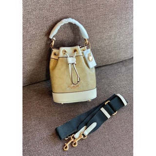 COACH DEMPSEY DRAWSTRING BUCKET 15 BAG((C5121//C5112//C5114))