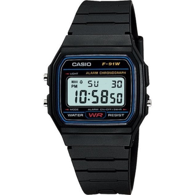 casio-digital-ของแท้-f-91w-1dg-นาฬิกาข้อมือผู้ชาย-นาฬิกาข้อมือผู้หญิง-f-91w-1-ของแท้-รับประกัน1ปี