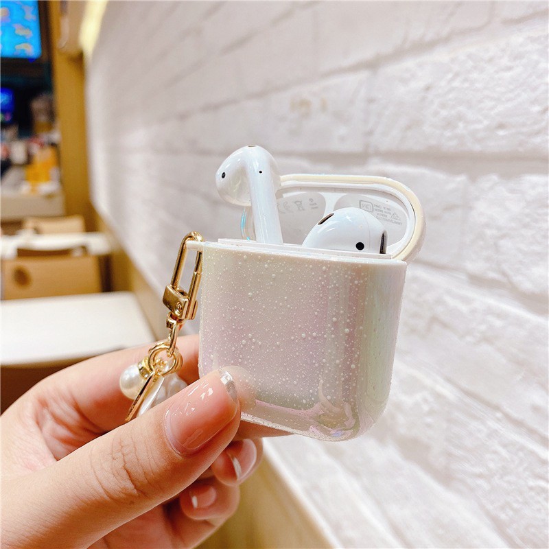 เคสairpod-airpod-case-หูฟัง-apple-airpods-ซิลิโคน-apple-airpods-ลาย-ไข่มุก-pod-1221