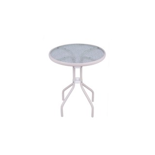 โต๊ะเหล็ก CANDY WHITE | SPRING | CD015 โต๊ะสนาม เฟอร์นิเจอร์นอกบ้าน Outdoor Living End Year Sale
