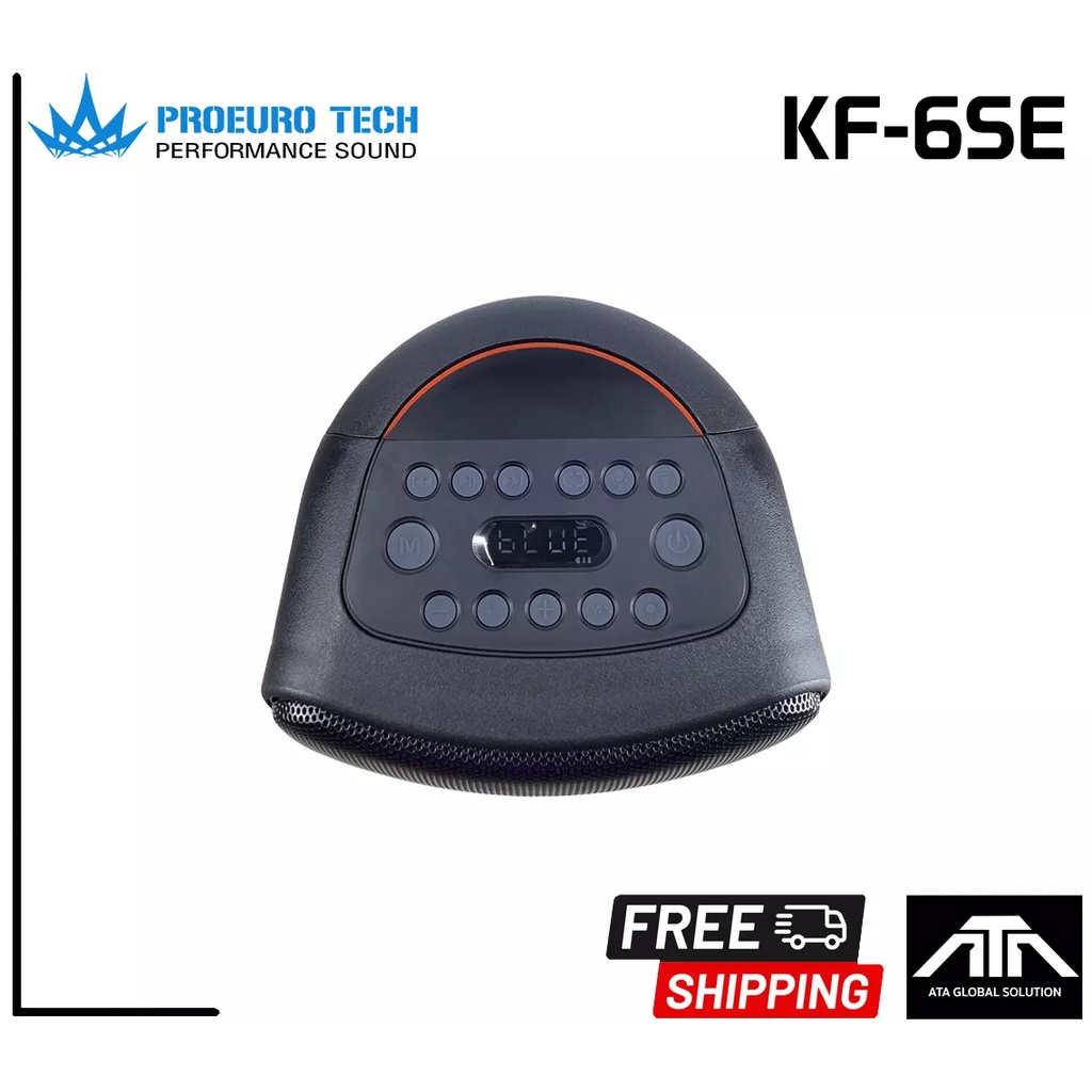 proeuro-tech-kf-6se-ตู้ลำโพง-bluetooth-ไมค์ลอย-ลำโพง-บลูทูธ-usb-พร้อมไฟแสงสี-led-ลำโพงเคลื่อนที่-bluetooth-ฟังเพลง