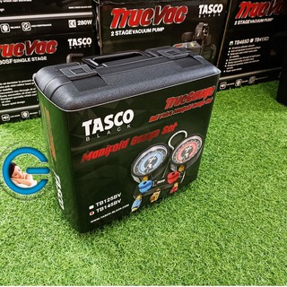 ภาพขนาดย่อของภาพหน้าปกสินค้าTASCO TB145BV เกจคู่พร้อม สายชาร์จน้ำยา R32,R410A TASCO Manifold Gauge New จากร้าน trueairservice บน Shopee ภาพที่ 2