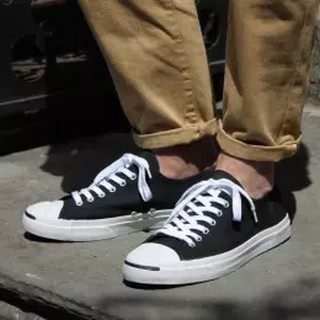 รองเท้าผ้าใบทรงConvers Sneakerjack purcell รองเท้าผ้าใบ สีขาว ดำ กรม ใส่ได้ทั้งชายและหญิง