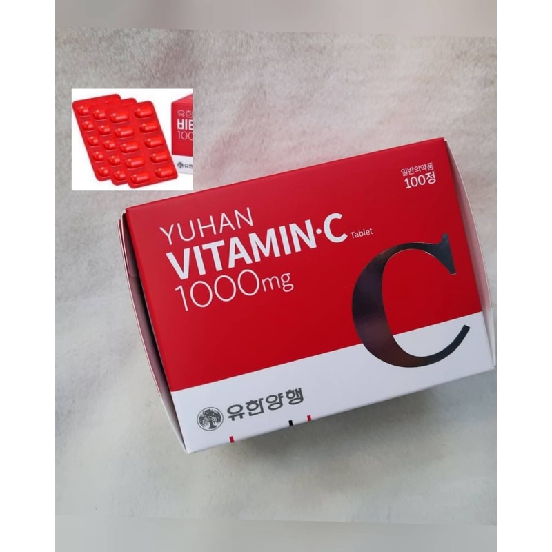 ภาพสินค้าYuhan Vitamin C 1000mg. ยูฮาน วิตามินซี จากร้าน amoji_shop บน Shopee ภาพที่ 2