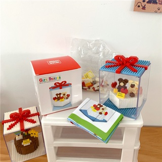 พร้อมส่ง -  LEGO Gift ชุดตัวต่อเลโก้  legoนาโน ตัวต่อเลโก้ ชุดตัวต่อ เลโก้นาโน