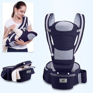 ภาพขนาดย่อของภาพหน้าปกสินค้าใหม่กระเป๋าอุ้มเด็กอุปกรณ์รับน้ำหนักทารกที่เหมาะกับสรีระ Coat Baby Carrier Hip Seat Carrier (รุ่น BF38) จากร้าน iunyk บน Shopee
