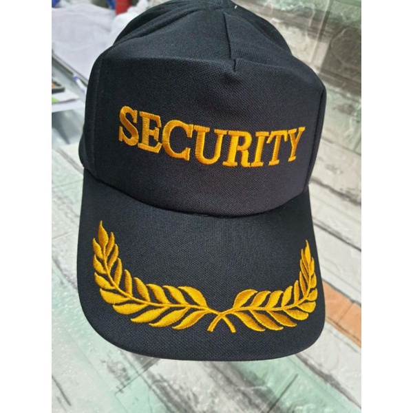 ภาพหน้าปกสินค้าหมวกแก๊ป security หมวกแก๊ปรปภ.