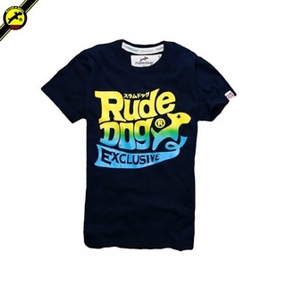 rudedog T-shirt เสื้อยืด รุ่น Bubble (ผู้ชาย) (LIMITED) แฟชั่น คอกลม ลายสกรีน ผ้าฝ้าย cotton ฟอกนุ่ม ไซส์ S M L XL