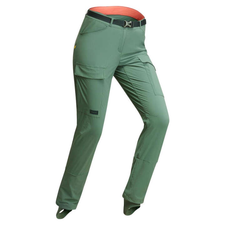 กางเกงขายาวกันยุงสำหรับผู้หญิงรุ่น-tropic-500-สีเขียว