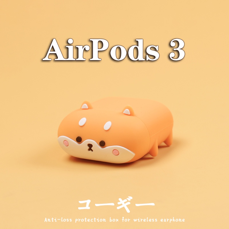 การ์ตูนใหม่-compatible-airpods-3-ลายคอร์กี้้-น่ารักสำหรับ-compatible-airpods-3rd-compatible-airpodspro-compatible-airpods2gen