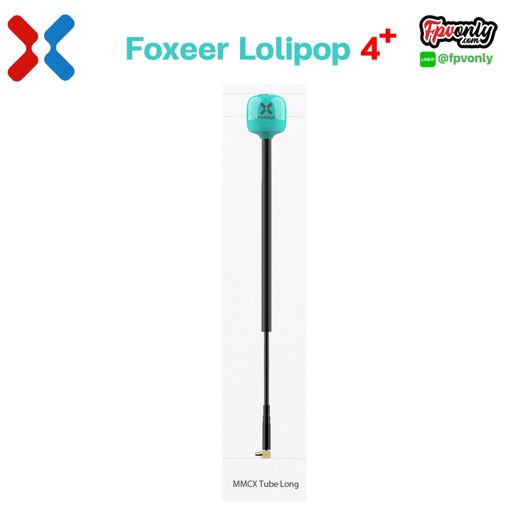 ภาพสินค้าFoxeer Lollipop 4 Plus High Quality 5.8G 2.6dBi FPV Omni LDS Antenna จากร้าน fpvonly บน Shopee ภาพที่ 6