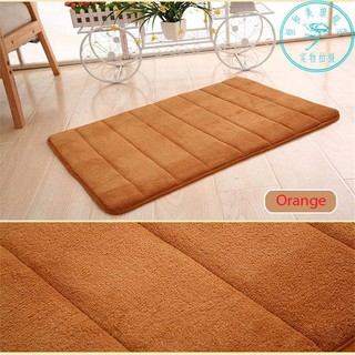 พรมเช็ดเท้า กันลื่น ซับน้ำดี memory foam bath mat ควรมีไว้ติดบ้าน ซื้อให้คุณพ่อคุณแม่ และลูกเล็ก เซฟตี้อันตราย