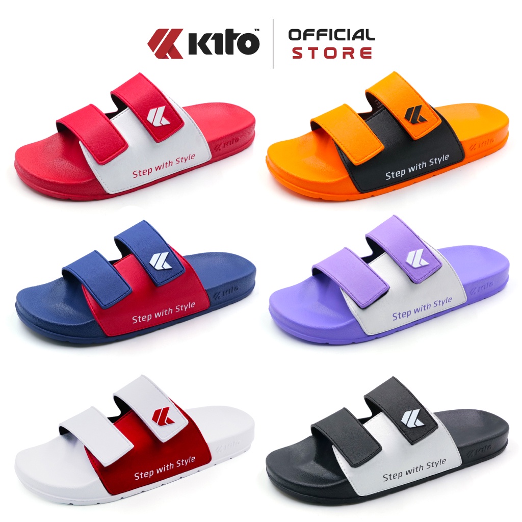 ภาพหน้าปกสินค้าKito กีโต้ Move TwoTone รองเท้าแตะ รุ่น AH81 Size 36-43 จากร้าน kitoofficial บน Shopee