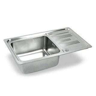 Embedded sink SINK BUILT 1BOWL1DRAIN DYNA HOME DH7545CB STAINLESS Sink device Kitchen equipment อ่างล้างจานฝัง ซิงค์ฝัง