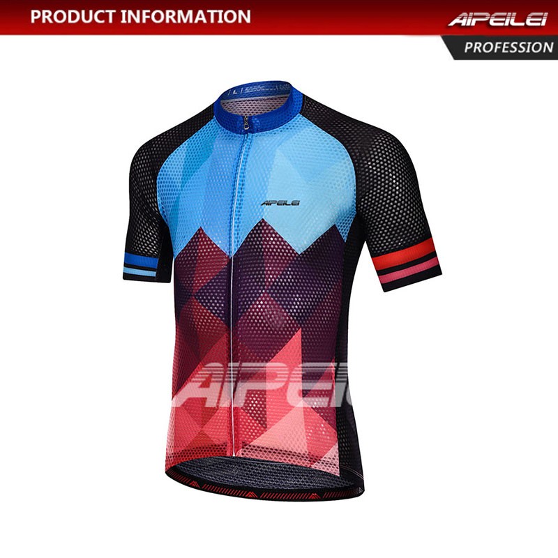 พร้อมส่ง-peilei-เสื้อปั่นจักรยานแขนสั้นสำหรับผู้ชายจักรยาน-mtb-road-bikes-จักรยานเสือภูเขาสวมใส่ฤดูร้อน