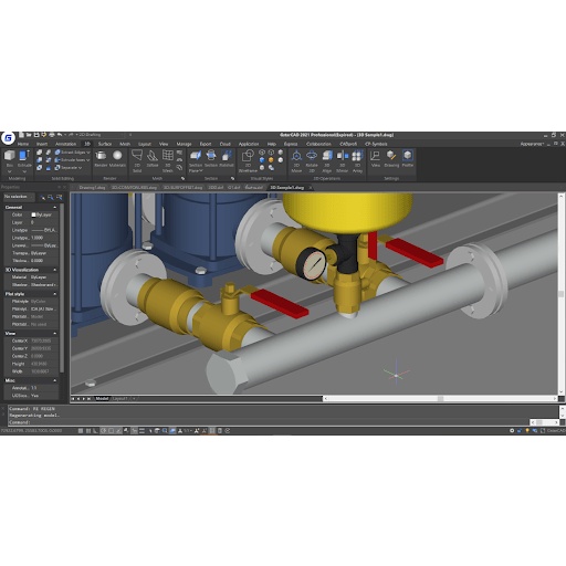 gstarcad-2022-โปรแกรมเขียนแบบ-ของแท้