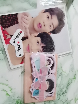 สติ๊กเกอร์ ออฟกัน OFFGUN Sticker Pack DIY Laptop Phone Decor Frosted ...