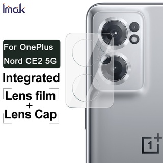 [ ฟิล์มเลนส์ + ฝาครอบ ] ฟิล์มกระจกนิรภัยกันรอยหน้าจอ HD สําหรับ iMak OnePlus Nord CE 2 CE2 5G