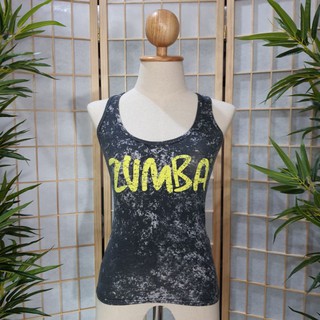 เสื้อกล้ามออกกำลัง เสื้อซุมบ้า ZUMBA WEAR ZUMBA RACER BACK SIZE XS