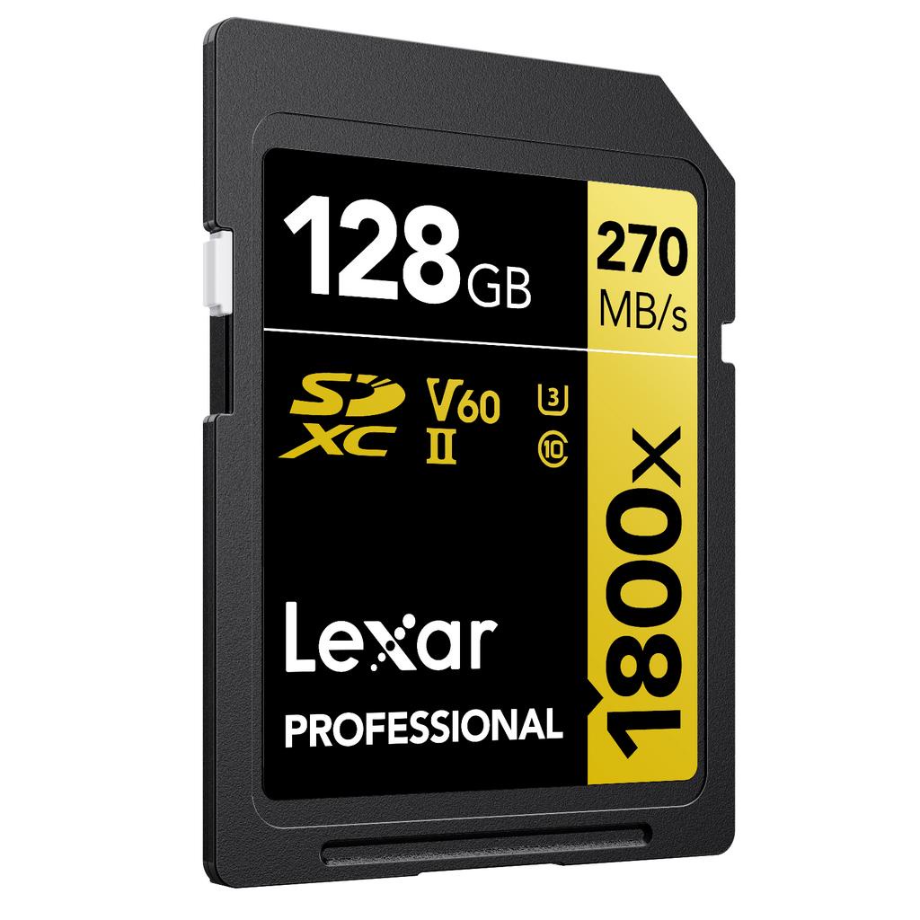 ภาพสินค้าLexar 128GB SDXC Professional 1800x (270MB/s) จากร้าน legendthailand บน Shopee ภาพที่ 2