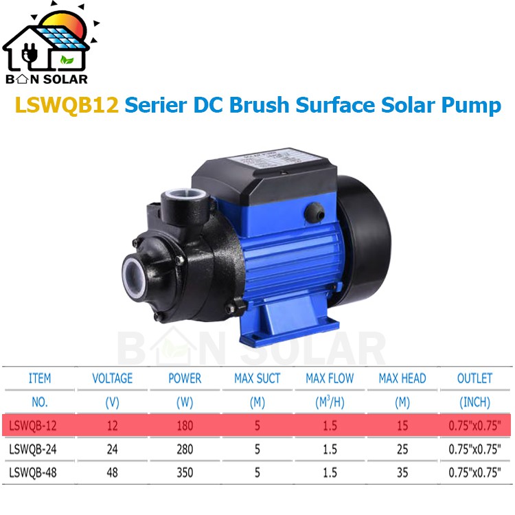 ปั๊มน้ำหอยโข่ง-dc-ขนาด-180w-12v-solar-โซล่าเซลล์-solar-pump-dc