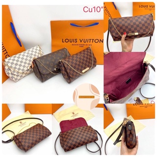 MS LV /cu 8” 10” รุ่นสุดฮิต กระเป๋าแบรนด์เนม กระเป๋าปั้มแบรนด์👛