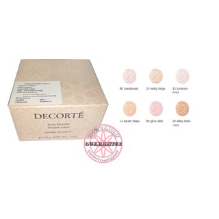 แท้ป้ายไทย COSME DECORTE Face Powder 20g