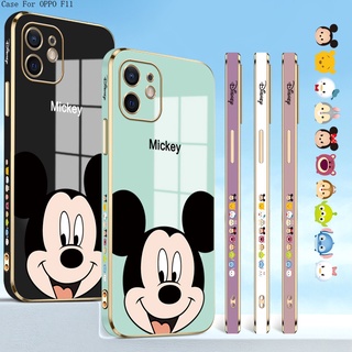 Oppo F11 F9 F7 F5 Find X3 Pro Youth For Electroplating TPU Case เคสมิกกี้เมาส์ เคสโทรศัพท์ เคสมือถือ เคสนิ่ม