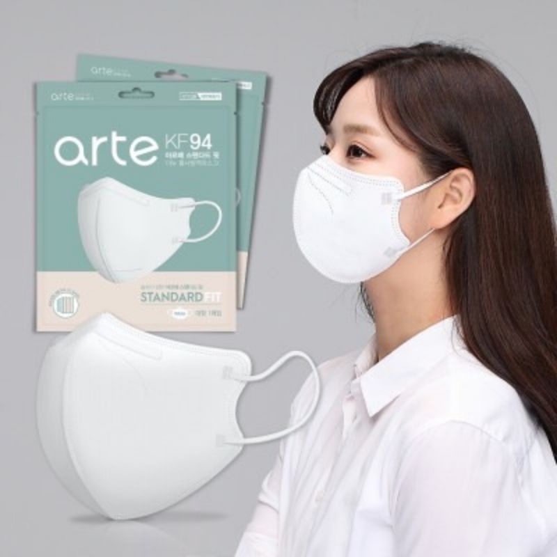 Arte birds beak color mask KF94 mask ทรงปีกนก 2D นำเข้าจากเกาหลี ...