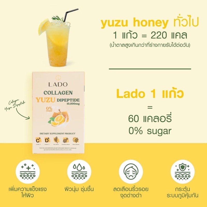 lado-collagen-yuzu-dipeptide-คอลลาเจน-ของแท้-เพื่อผิวสวย-สุขภาพดี