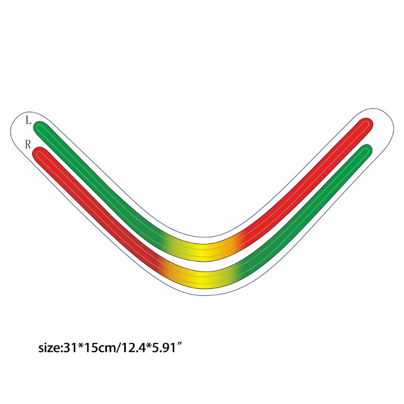 ภาพหน้าปกสินค้าHSV Host Light Bar Rainbow Gradient Sticker Compatible with PS5 Console Stick Firmly จากร้าน happyshopvip.th บน Shopee